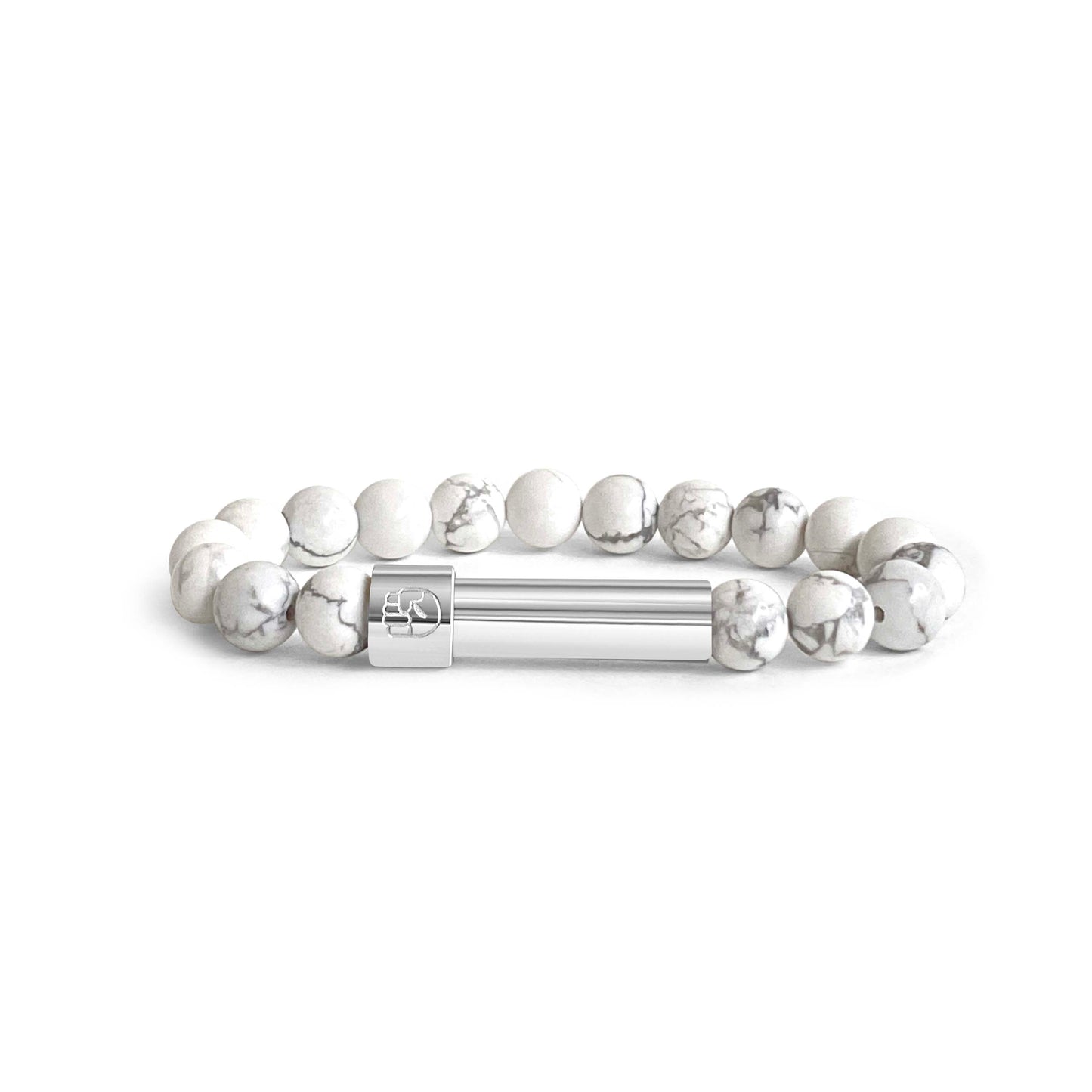 White Howlite Empoword Bracelet