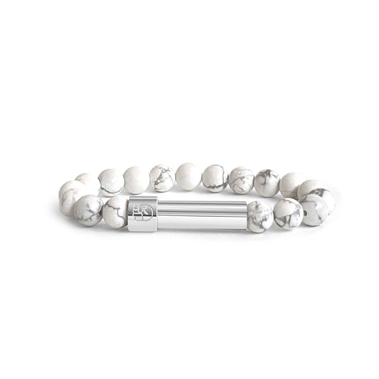 White Howlite Empoword Bracelet
